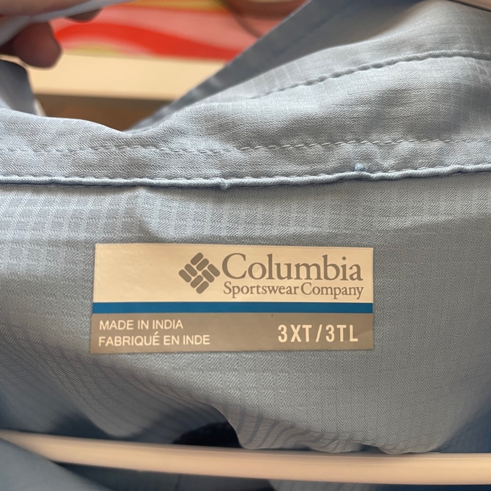 Big & Tall Columbia Men’s Polo - Picture 3 of 3